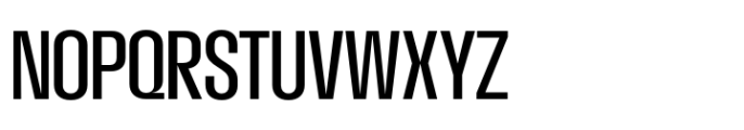 Macrosoma Grotesque Extra Condensed Regular Font UPPERCASE