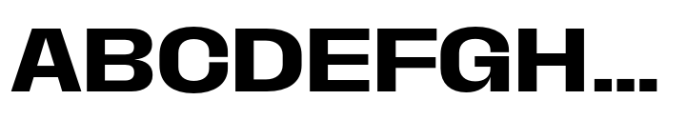 Macrosoma Grotesque Loose Medium Font UPPERCASE