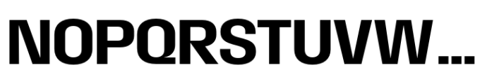 Macrosoma Grotesque Narrow Medium Font UPPERCASE