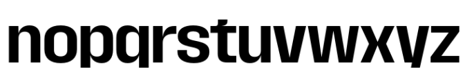 Macrosoma Grotesque Narrow Medium Font LOWERCASE