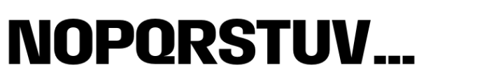 Macrosoma Grotesque Narrow Semibold Font UPPERCASE
