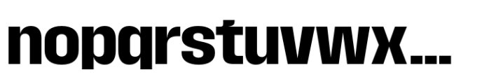 Macrosoma Grotesque Narrow Semibold Font LOWERCASE