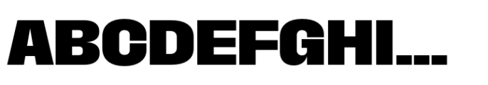 Macrosoma Grotesque Normal Bold Font UPPERCASE