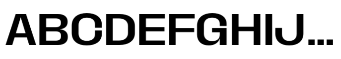 Macrosoma Grotesque Normal Regular Font UPPERCASE