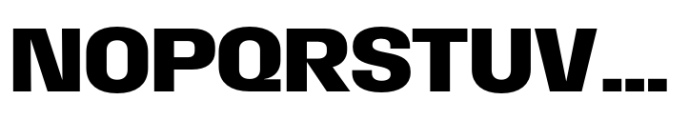 Macrosoma Grotesque Normal Semibold Font UPPERCASE