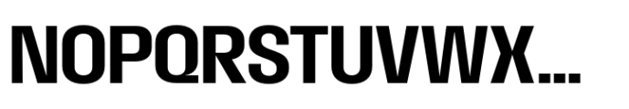 Macrosoma Grotesque Semi Condensed Medium Font UPPERCASE