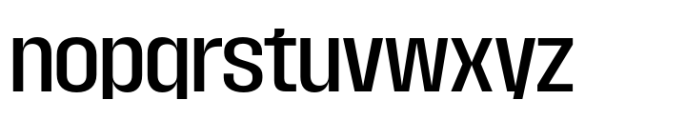 Macrosoma Grotesque Semi Condensed Regular Font LOWERCASE