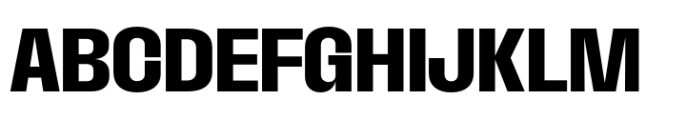 Macrosoma Grotesque Semi Condensed Semibold Font UPPERCASE