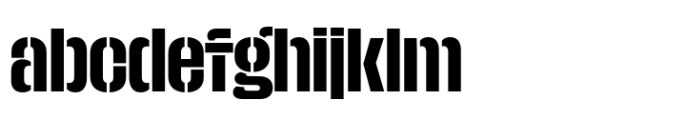 Macrosoma Grotesque Stencil Condensed Semibold FONT
