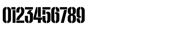 Macrosoma Grotesque Stencil Extra Condensed Semibold Font OTHER CHARS