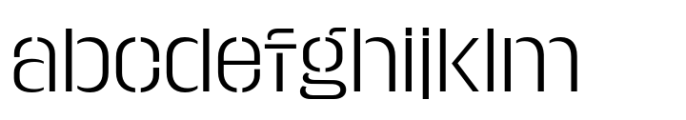 Macrosoma Grotesque Stencil Narrow Extralight FONT