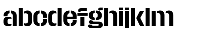 Macrosoma Grotesque Stencil Narrow Medium FONT