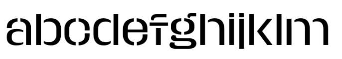 Macrosoma Grotesque Stencil Normal Light FONT