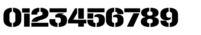 Macrosoma Grotesque Stencil Normal Semibold Font OTHER CHARS