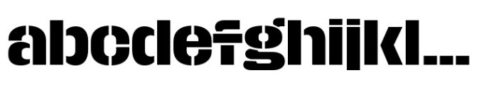 Macrosoma Grotesque Stencil Normal Semibold FONT