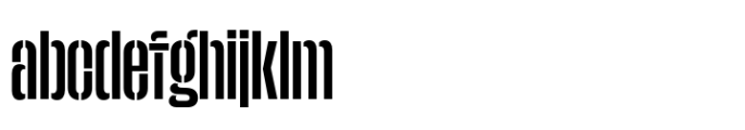Macrosoma Grotesque Stencil Ultra Condensed Medium FONT
