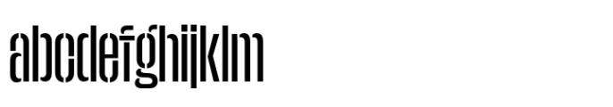 Macrosoma Grotesque Stencil Ultra Condensed Regular FONT