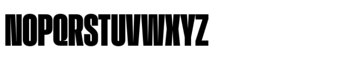 Macrosoma Grotesque Ultra Condensed Extrabold Font UPPERCASE