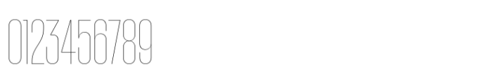 Macrosoma Grotesque Ultra Condensed Hairline Font OTHER CHARS