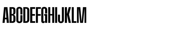 Macrosoma Grotesque Ultra Condensed Medium Font UPPERCASE