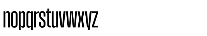 Macrosoma Grotesque Ultra Condensed Regular Font LOWERCASE
