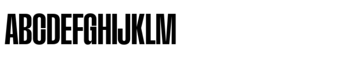 Macrosoma Grotesque Ultra Condensed Semibold Font UPPERCASE