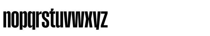 Macrosoma Grotesque Ultra Condensed Semibold Font LOWERCASE