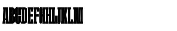 Macrosoma Slab Macrosoma Sl Compressed Extrabold Font UPPERCASE