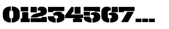 Macrosoma Slab Stencil Macrosoma Sl Loose St Bold Font OTHER CHARS