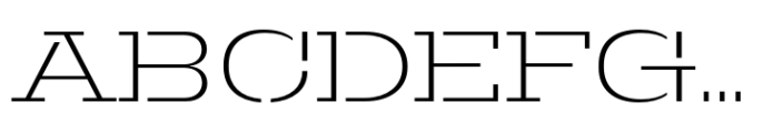 Macrosoma Slab Stencil Macrosoma Sl Wide St Thin Font
