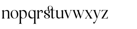 Macterla Regular Font LOWERCASE
