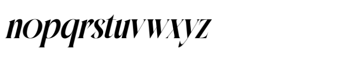 Mactge Italic Font LOWERCASE
