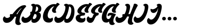 Maculinc Script Separated Regular Font UPPERCASE