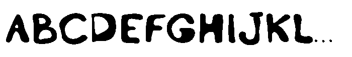 Mad Ink Font UPPERCASE