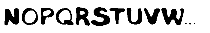 Mad Ink Font UPPERCASE