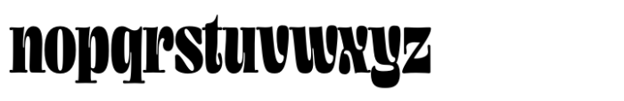 Mad Rascal Extra Bold Condensed Font LOWERCASE