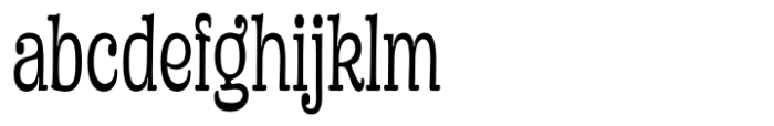 Mad Rascal Extra Light Condensed Font LOWERCASE