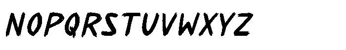 Madalyns Horror Scream Font UPPERCASE