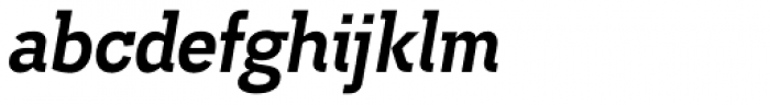Madawaska Bold Italic Font LOWERCASE