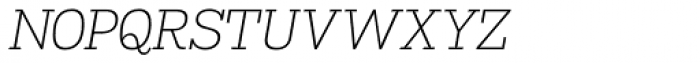Madawaska ExtraLight Italic SC Font LOWERCASE
