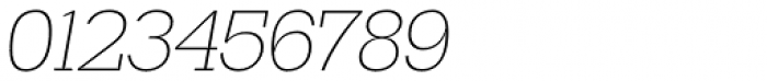 Madawaska ExtraLight Italic Font OTHER CHARS