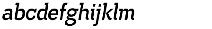 Madawaska SemiBold Italic Font LOWERCASE