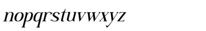 Madeline Italic Font LOWERCASE