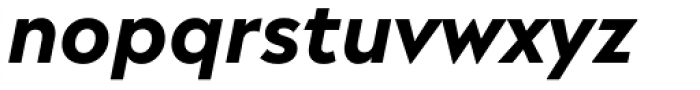 Madera Bold Italic Font LOWERCASE