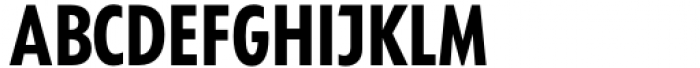 Madera Condensed Bold Font UPPERCASE