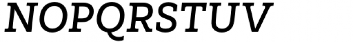 Madero Slab Bold Italic Font UPPERCASE