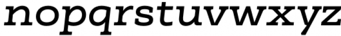 Madero Slab Expanded Bold Italic Font LOWERCASE