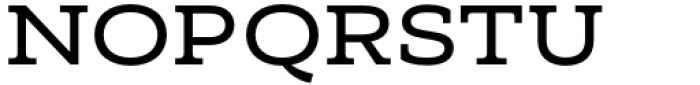 Madero Slab Expanded Bold Font UPPERCASE
