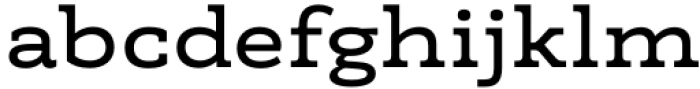 Madero Slab Expanded Bold Font LOWERCASE