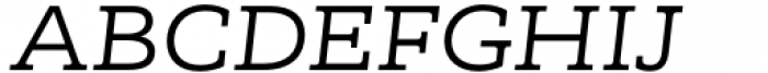 Madero Slab Expanded Italic Font UPPERCASE